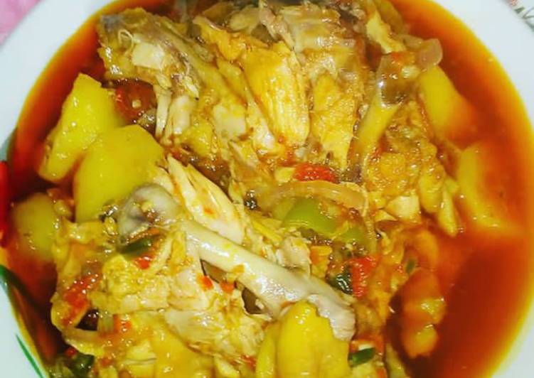 Step-by-Step Guide to Make Super Quick Homemade Chicken pepper soup