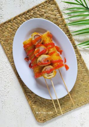 Foto resep Roti Tawar Goreng Sosis