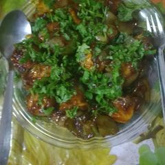A picture of Chilli paneer.