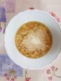 Stracciatella di casa mia, uova e brodo vegetale