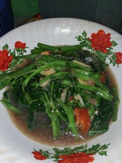 Foto resep Tumis kangkung saori