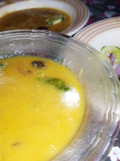A picture of Moong ki simple dal.