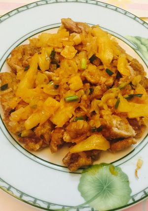 Hình của món Thăn heo chua ngọt tuyệt ngon.
