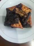 Gabin isi kurma nenas dengan topping coklat