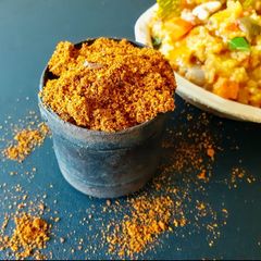 A picture of Bisi Bele Bath Masala/ powder.