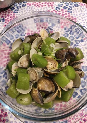 A picture of Clam with Patola.