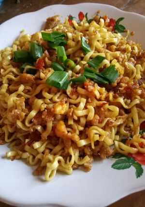 Foto resep Mie goreng telur