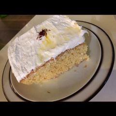 A picture of Saffron milk cake 🍰.