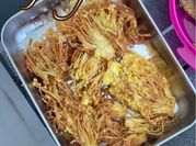 Gambar enoki goreng