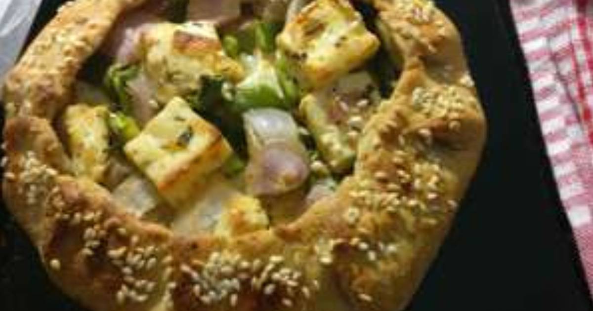 Whole Wheat Galette Recipe by Rita Arora Cookpad