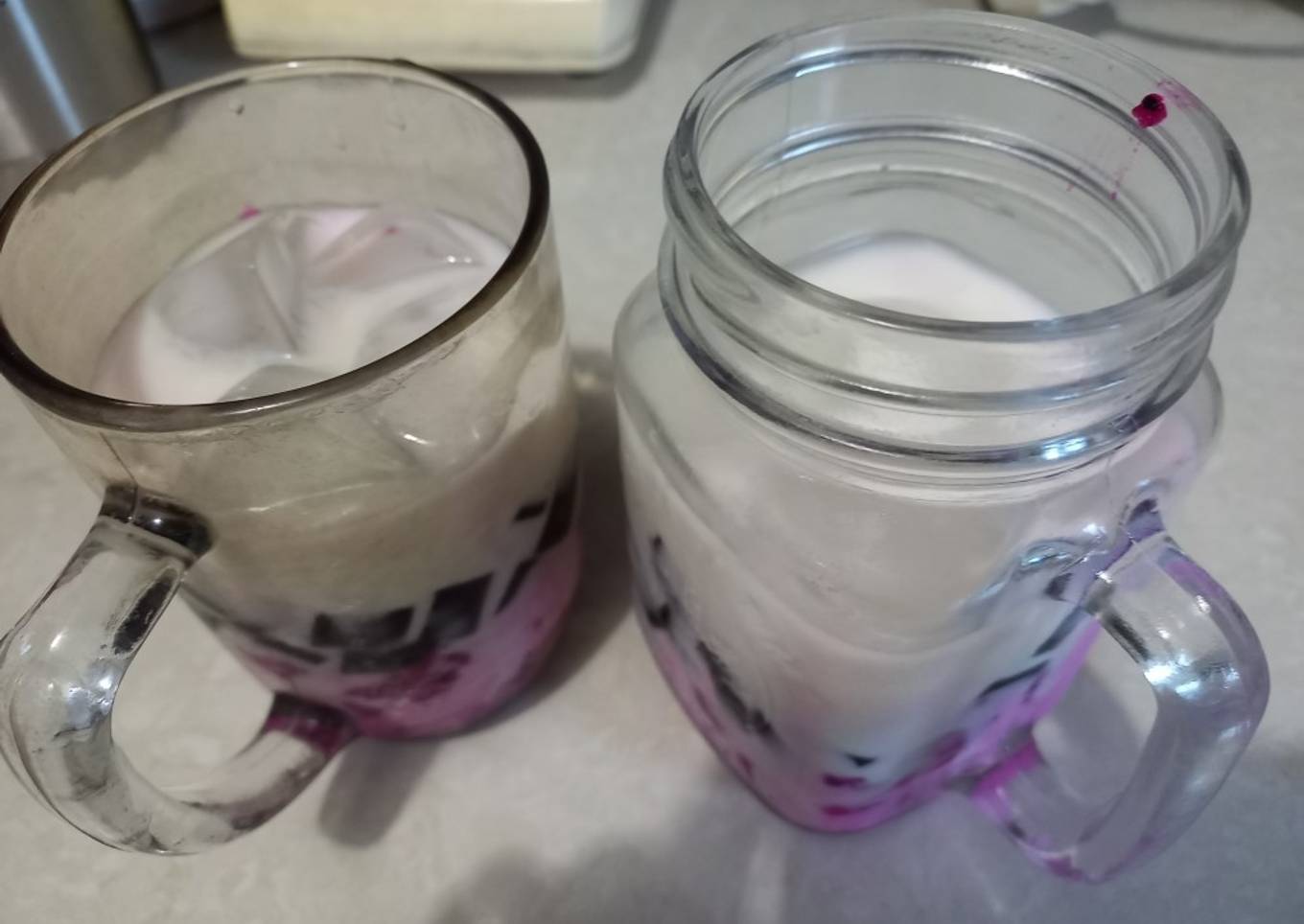 Buah Naga, Cincau, Susu
