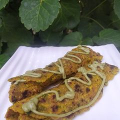 A picture of Mix Veg Thepla.