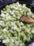 Chayotes a la mantequilla
