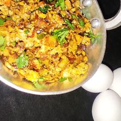 अंडा भुर्जी A picture of अंडा भुर्जी.