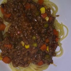 Mince stew A picture of Mince stew.