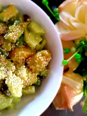 Easy Steps to Prepare Recipes Green salad💚💚 the Delicious So Delicious.