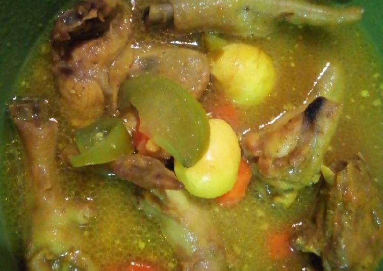 Resep Sop Kuning Ayam &amp; Telor Puyuh Anti Gagal