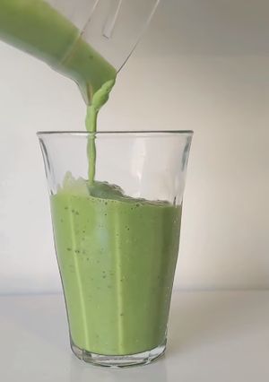 Une photo de Smoothie green