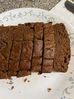 A picture of Banana wheat choco bread.