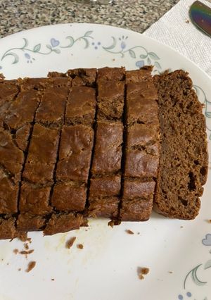 A picture of Banana wheat choco bread.