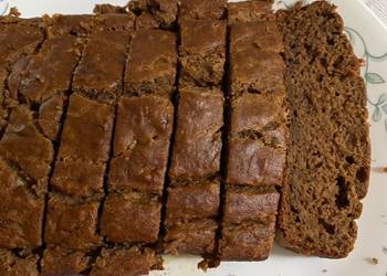 Easy Recipe Banana wheat choco bread Practical Delicious