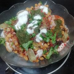 Bhalla Papadi Chaat A picture of Bhalla Papadi Chaat.