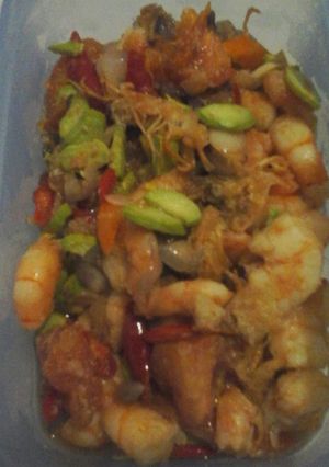Foto resep Udang Pete Ruwet