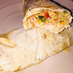 A picture of Chicken shawarma.