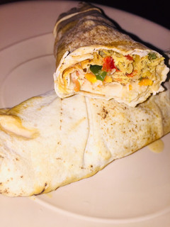 A picture of Chicken shawarma.