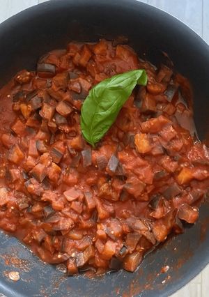 Foto di Caponata leggera di melanzane