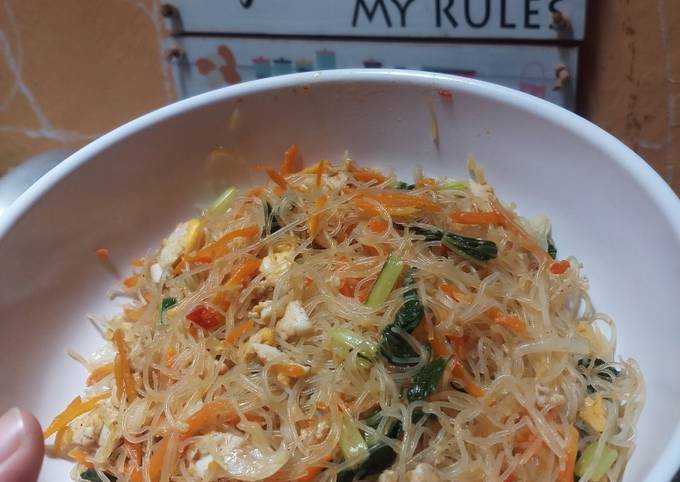 Cara Buat Bihun goreng simple tapi spesial 🤤 Yang Mudah