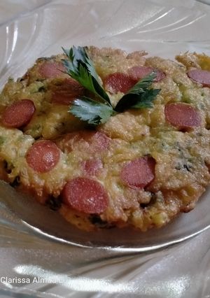 Foto resep Telur dadar sosis