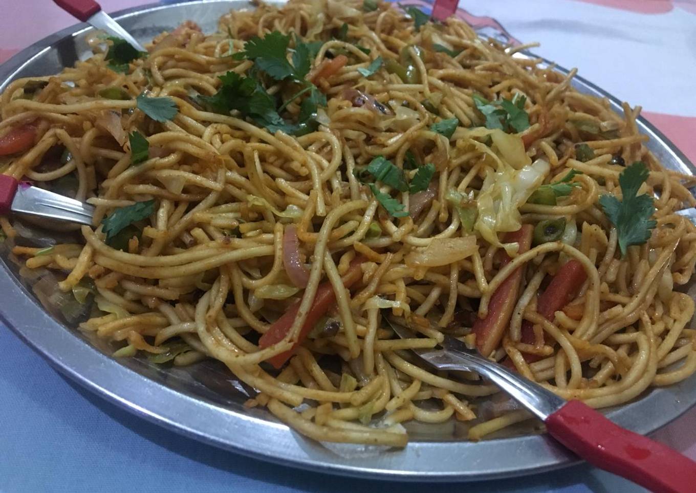 Vegetable spaghetti