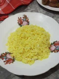 Foto resep Nasi Kuning Bumbu Ungkep Ayam