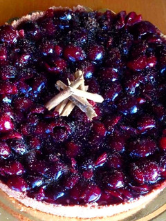 Foto di Cheesecake alle ciliegie 🌷
