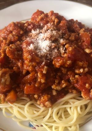 Una foto de Salsa Bolognesa!