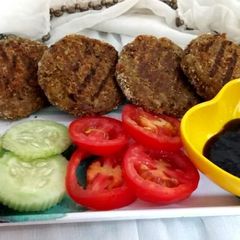 Chana kababs A picture of Chana kababs.