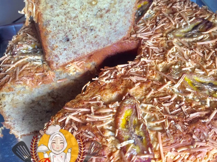 Langkah Gampang Menyiapkan Resep Bolu pisang raja yang Lezat Sekali Anti Ribet, Bisa Manjain Lidah