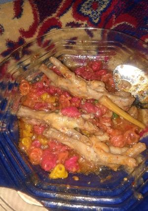 Foto resep Seblak ceker kerupuk