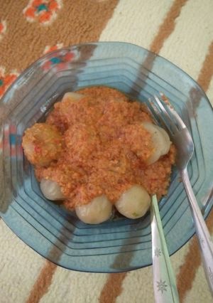 Foto resep Cilok Bumbu Kacang