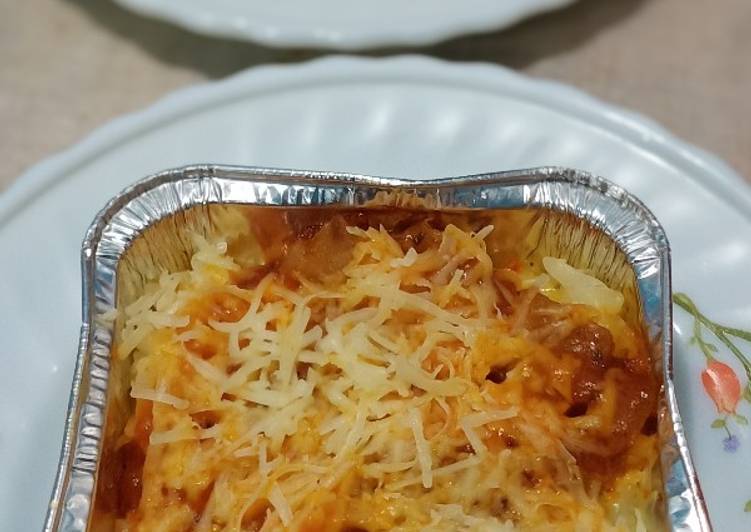 Nasi Bolognese Panggang