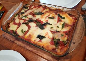 Update, Serving Recipe Eggplant Lasagne VegetarianVeganLow Carb Delicious Perfect