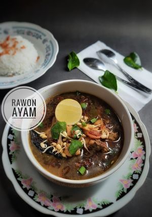 Foto resep Rawon Ayam