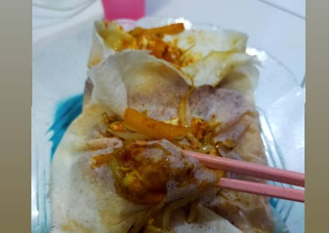 Lumpia basah bandung ala nurma