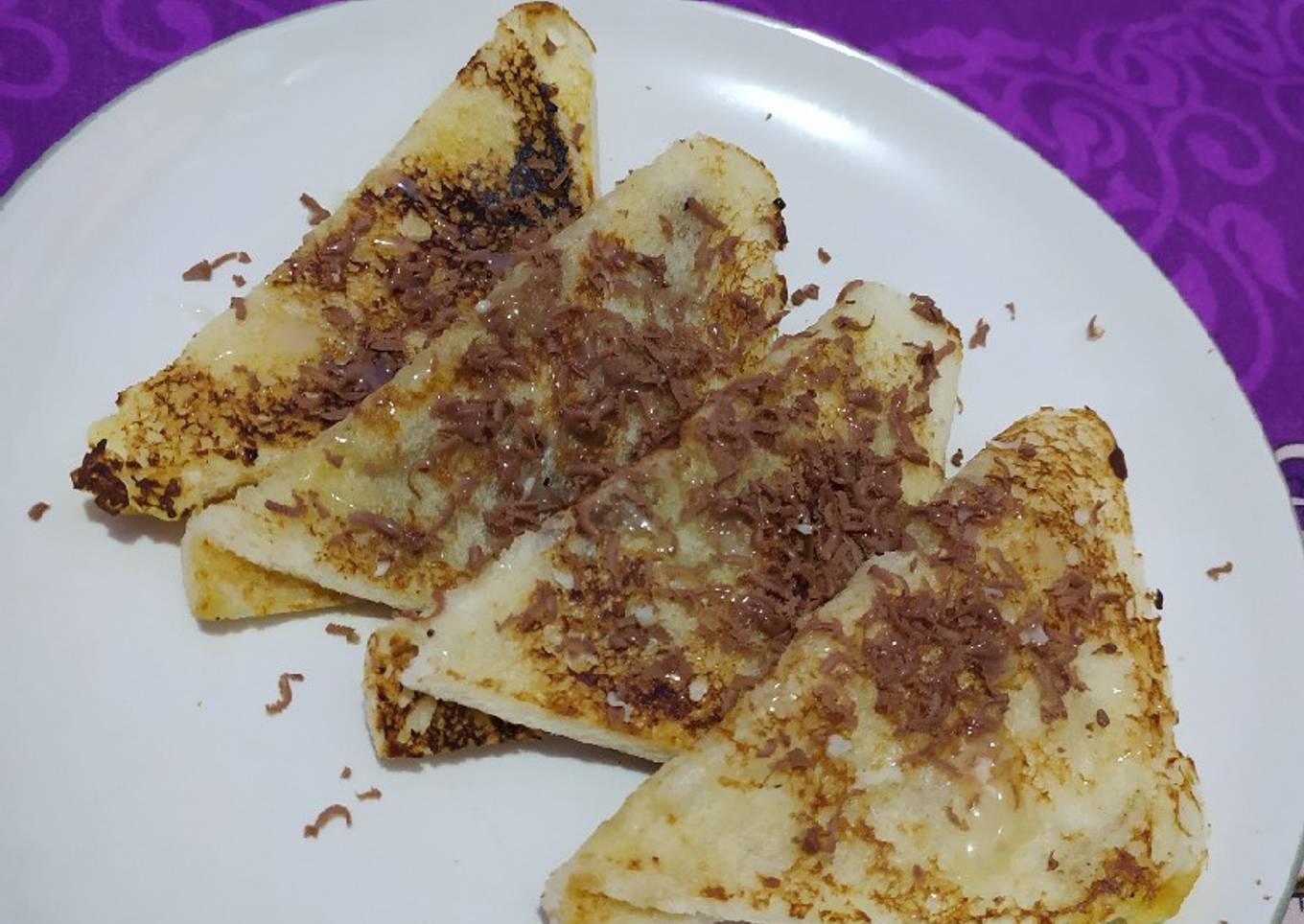 Roti bakar lumer