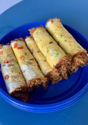 Foto resep Roti Abon (Roti tawar)
