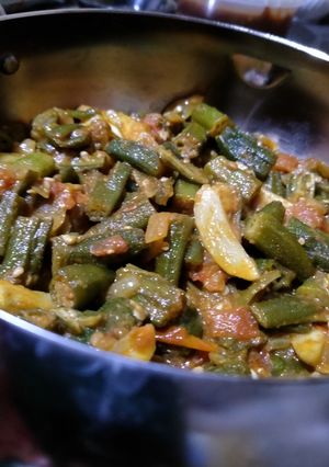 A picture of Bhindi Keri masala ♥️.