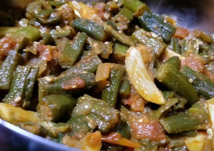 Bhindi Keri masala ♥️