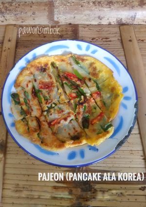 Foto resep Pajeon (Pancake Ala Korea)