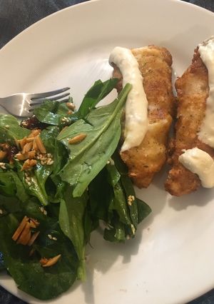 A picture of Fried fish.